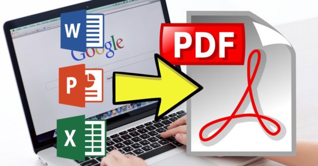 Como convertir documentos Office a PDF